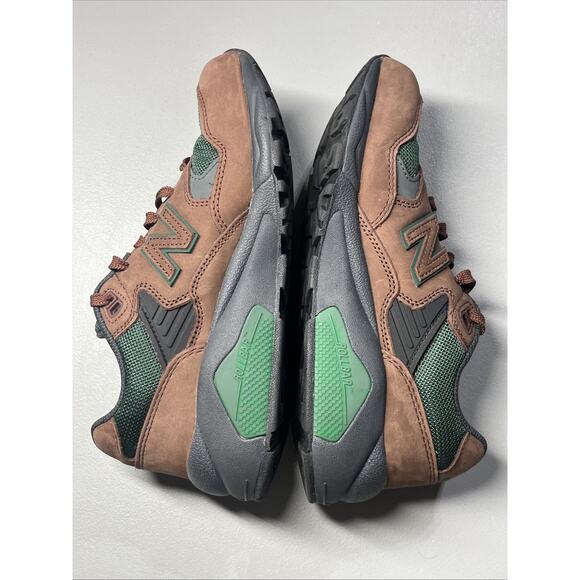 New Balance 580 Beef and Broccoli Mens 6.5 Green and Brown MT580RTB - Picture 3 of 11